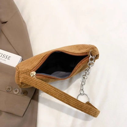 UrbanChic corduroy clutch bag-Elly Rose