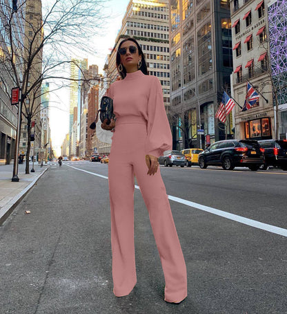 Chic turtleneck jumpsuit - Sacha-Elly Rose