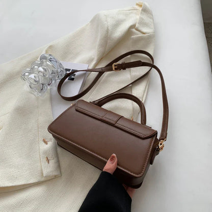 Karlin | Pu leather shoulder bag-Elly Rose
