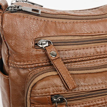 Ayla - Elegant vintage-style vegan leather handbags-Elly Rose