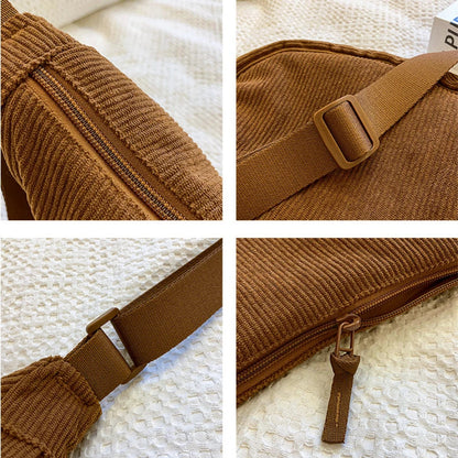 Corduroy shoulder bag - Gracie-Elly Rose