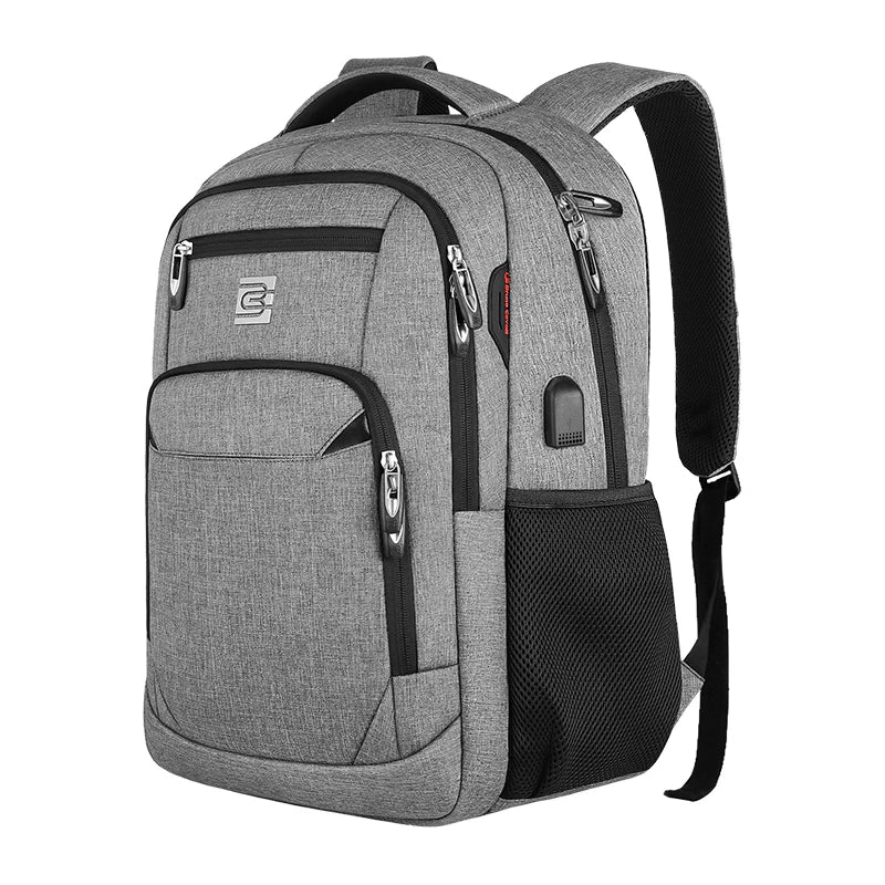 Bony | Slim Business Laptop Backpack for travel and hiking with USB port-Elly Rose