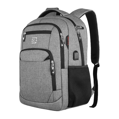 Bony | Slim Business Laptop Backpack for travel and hiking with USB port-Elly Rose