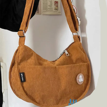 Corduroy shoulder bag - Kaylani-Elly Rose