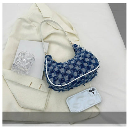 UrbanChic denim shoulder bag-Elly Rose