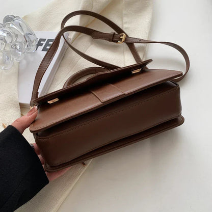 Karlin | Pu leather shoulder bag-Elly Rose