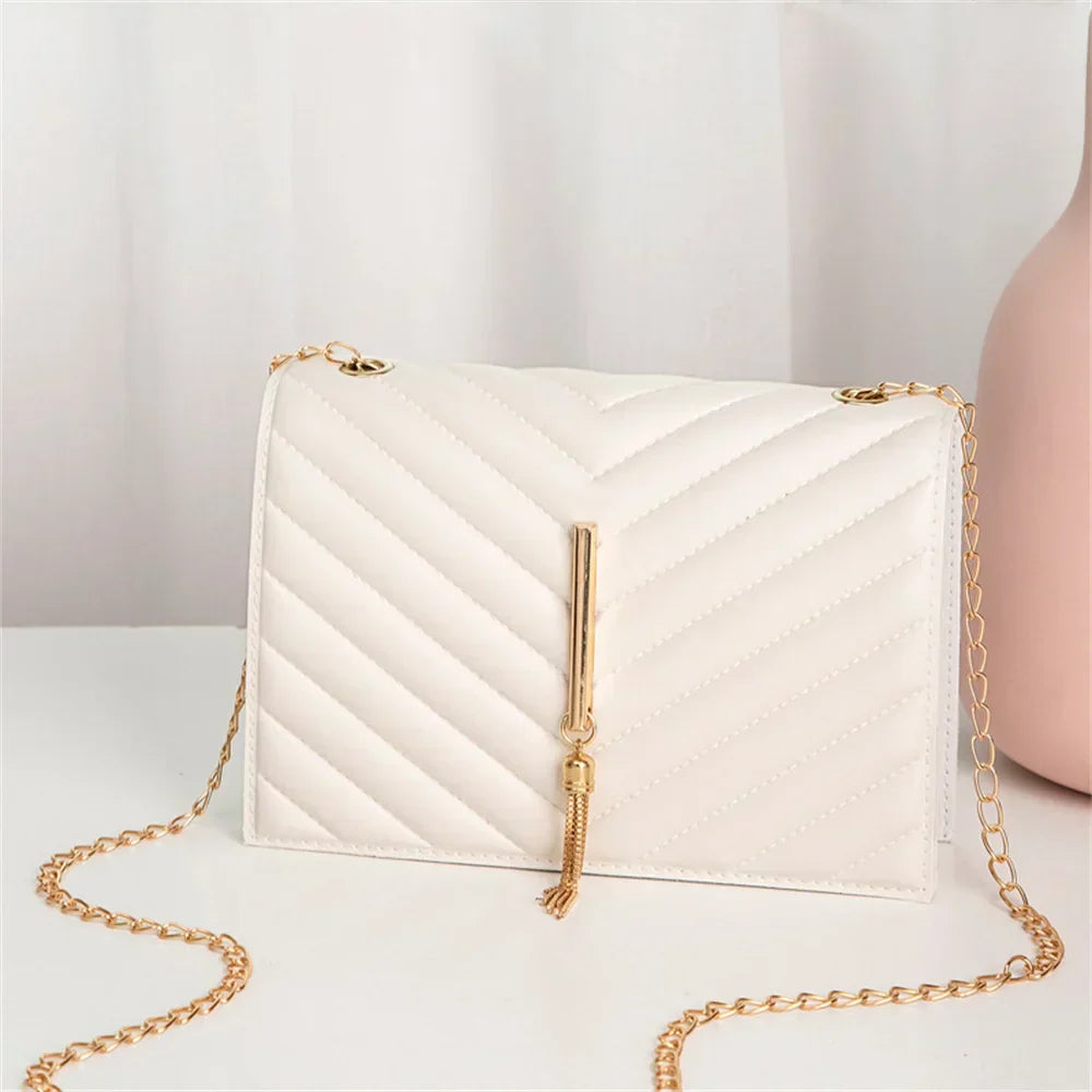 Smile Fashion tassel shoulder bag-Elly Rose