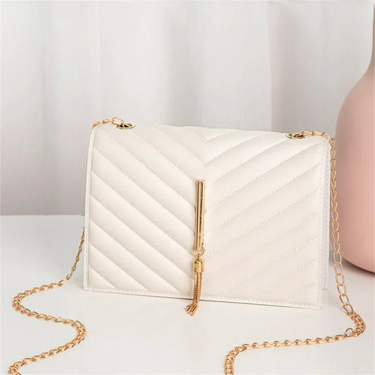 Smile Fashion tassel shoulder bag-Elly Rose