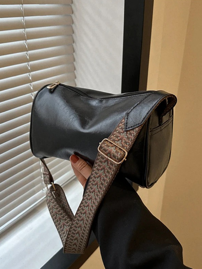 Sabrina Vintage Leather Shoulder Bag | Handbag | Crossbody Shopper-Elly Rose