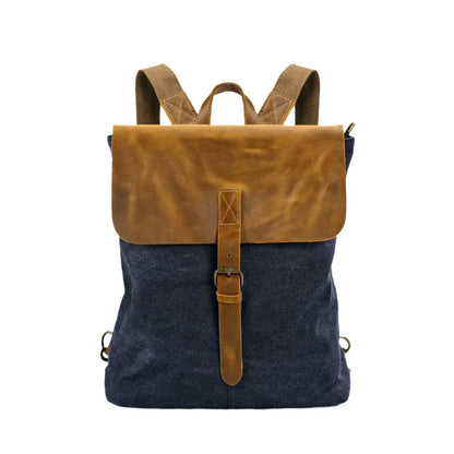 Fatima | Large canvas backpack, elegant and convertible-Elly Rose