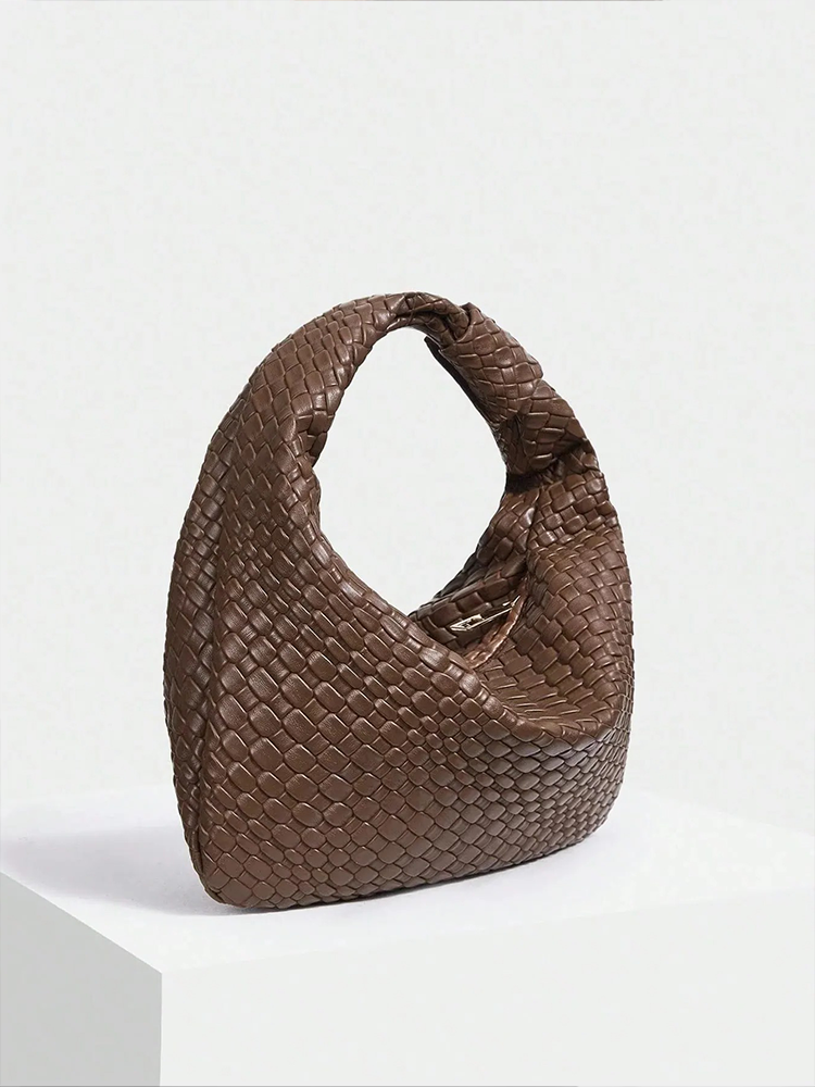 Sarah | Women's braided shoulder bag | Designer bag-Elly Rose
