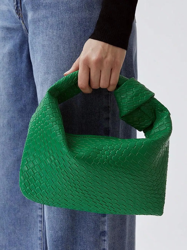 Sarah | Women's braided shoulder bag | Designer bag-Elly Rose