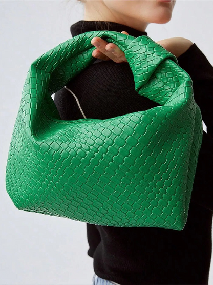 Sarah | Women's braided shoulder bag | Designer bag-Elly Rose