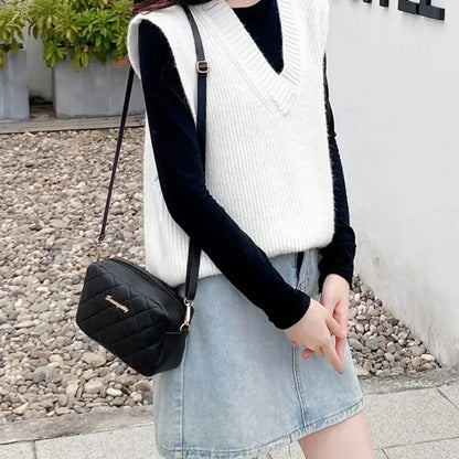 EleganceLuxe Lingge shoulder bag-Elly Rose