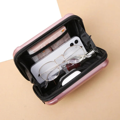 Vivalina Mini Suitcase-Style shoulder bag-Elly Rose