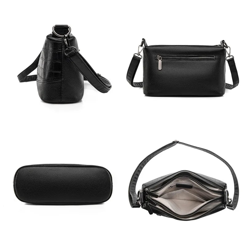 Chic Diva Luxury leather handbag-Elly Rose