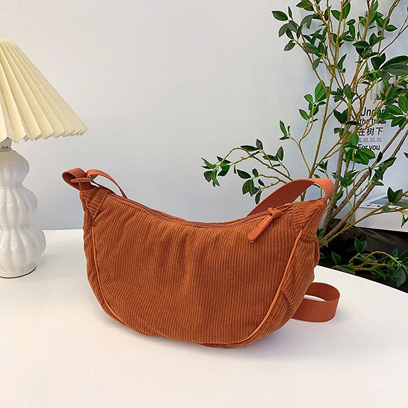 Corduroy shoulder bag - Gracie-Elly Rose