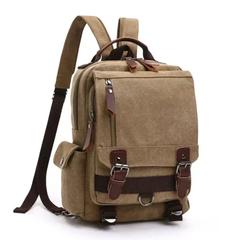 Thijs | Vintage Backpack - Large multifunctional travel bag for adventurers-Elly Rose