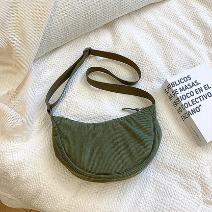 Corduroy shoulder bag - Gracie-Elly Rose