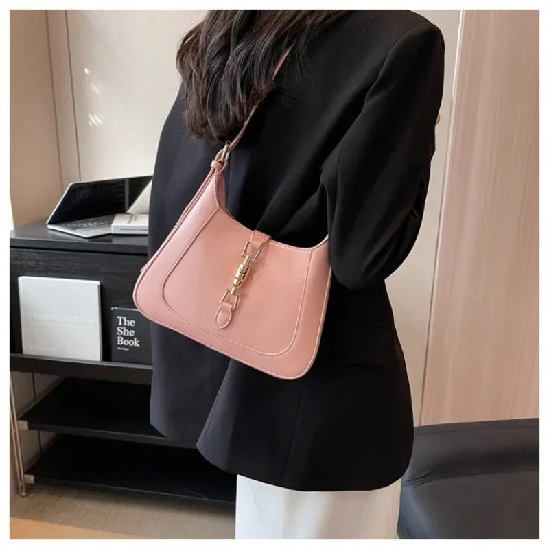 Opulentia Elegance leather shoulder bag-Elly Rose