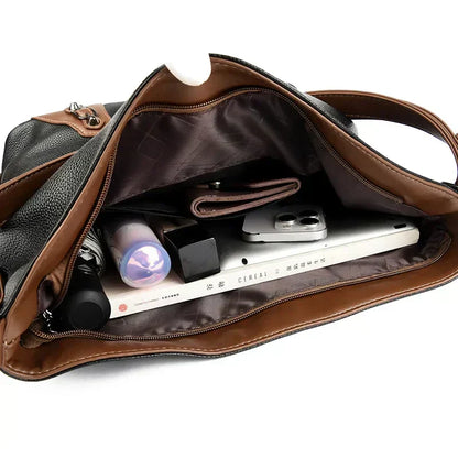 Mille | Elegant multi-compartment leather bag-Elly Rose