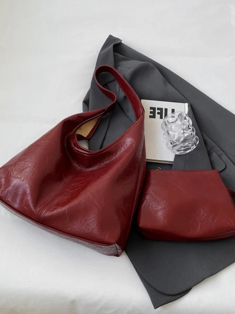 Serena | Women's PU leather shoulder bag-Elly Rose