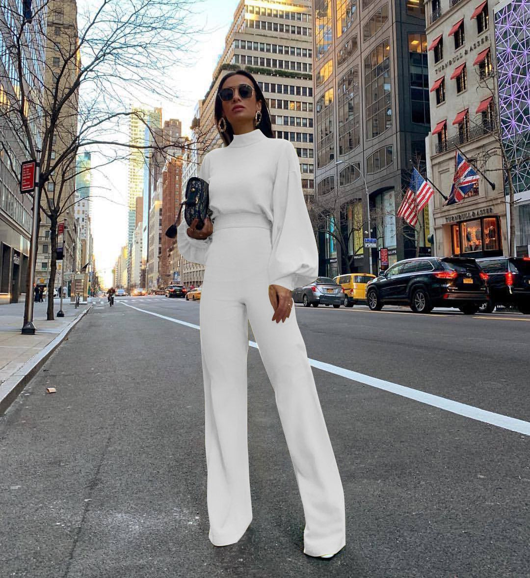 Chic turtleneck jumpsuit - Sacha-Elly Rose