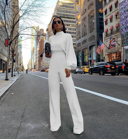 Chic turtleneck jumpsuit - Sacha-Elly Rose