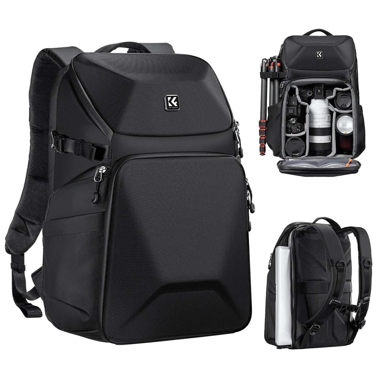 Luca | Spacious waterproof camera backpack - Perfect for photography and adventures-Elly Rose