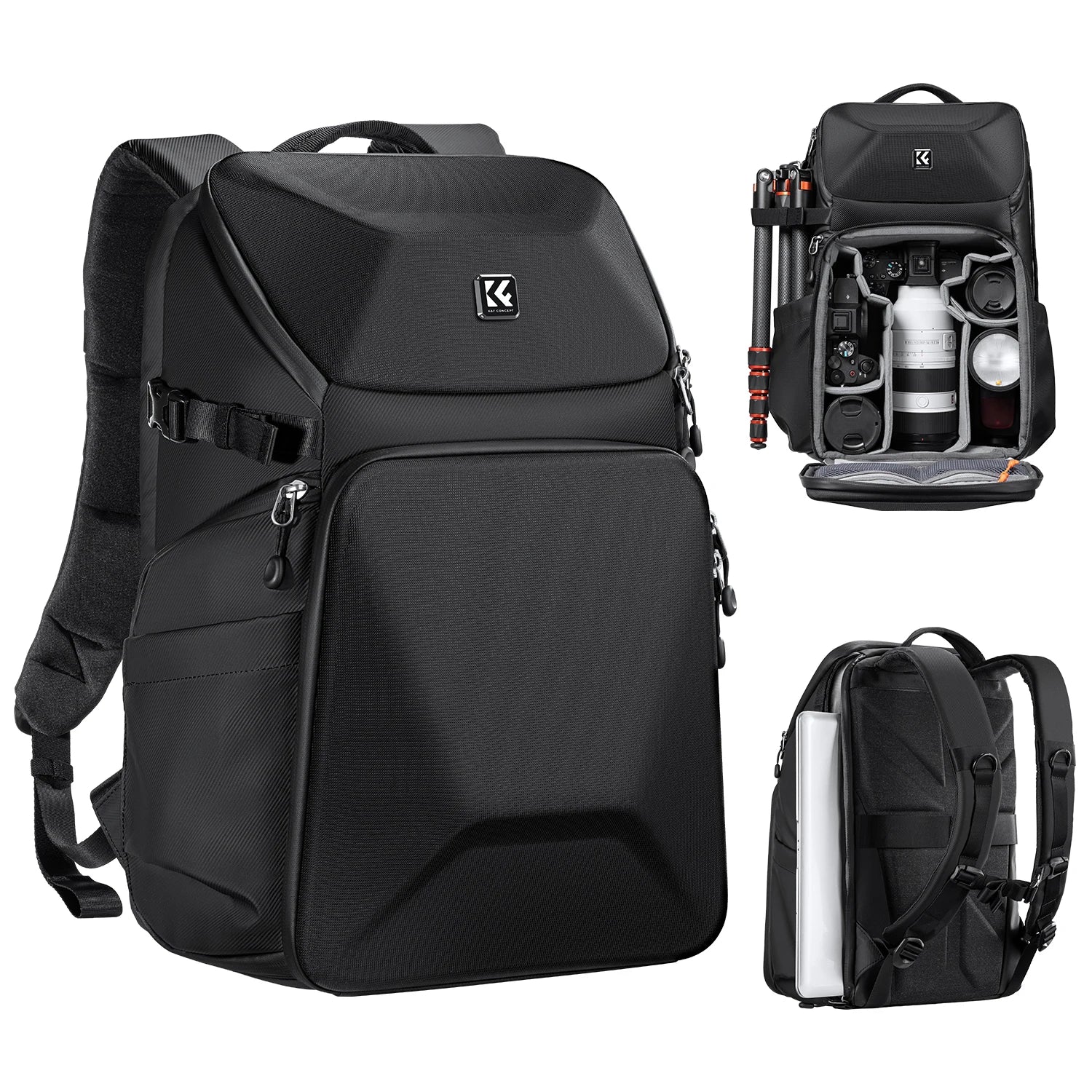 Luca | Spacious waterproof camera backpack - Perfect for photography and adventures-Elly Rose