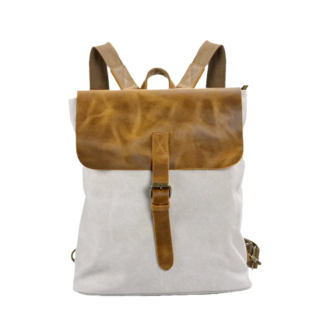 Fatima | Large canvas backpack, elegant and convertible-Elly Rose