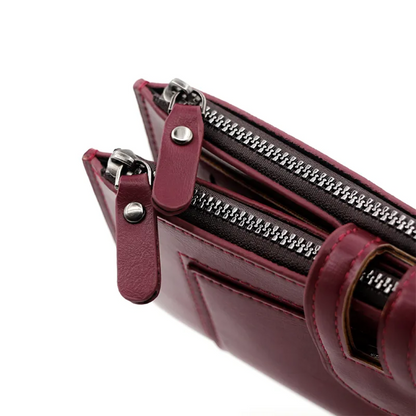 Long leather wallet | Practical and elegant-Elly Rose