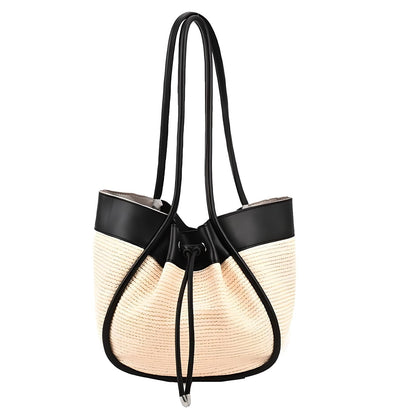 Seichi - Spring straw tote bag-Elly Rose