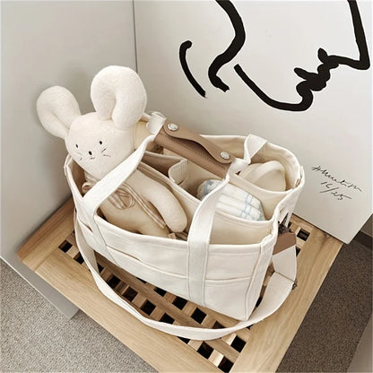 Multifunctional canvas tote bag-Elly Rose