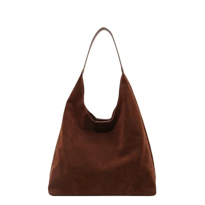Tove - Elegant suede bag-Elly Rose