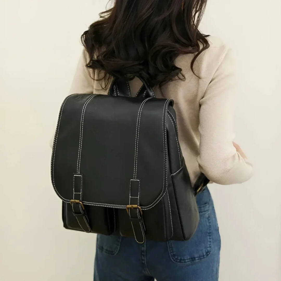 Vintage style backpack - RetroTrail-Elly Rose