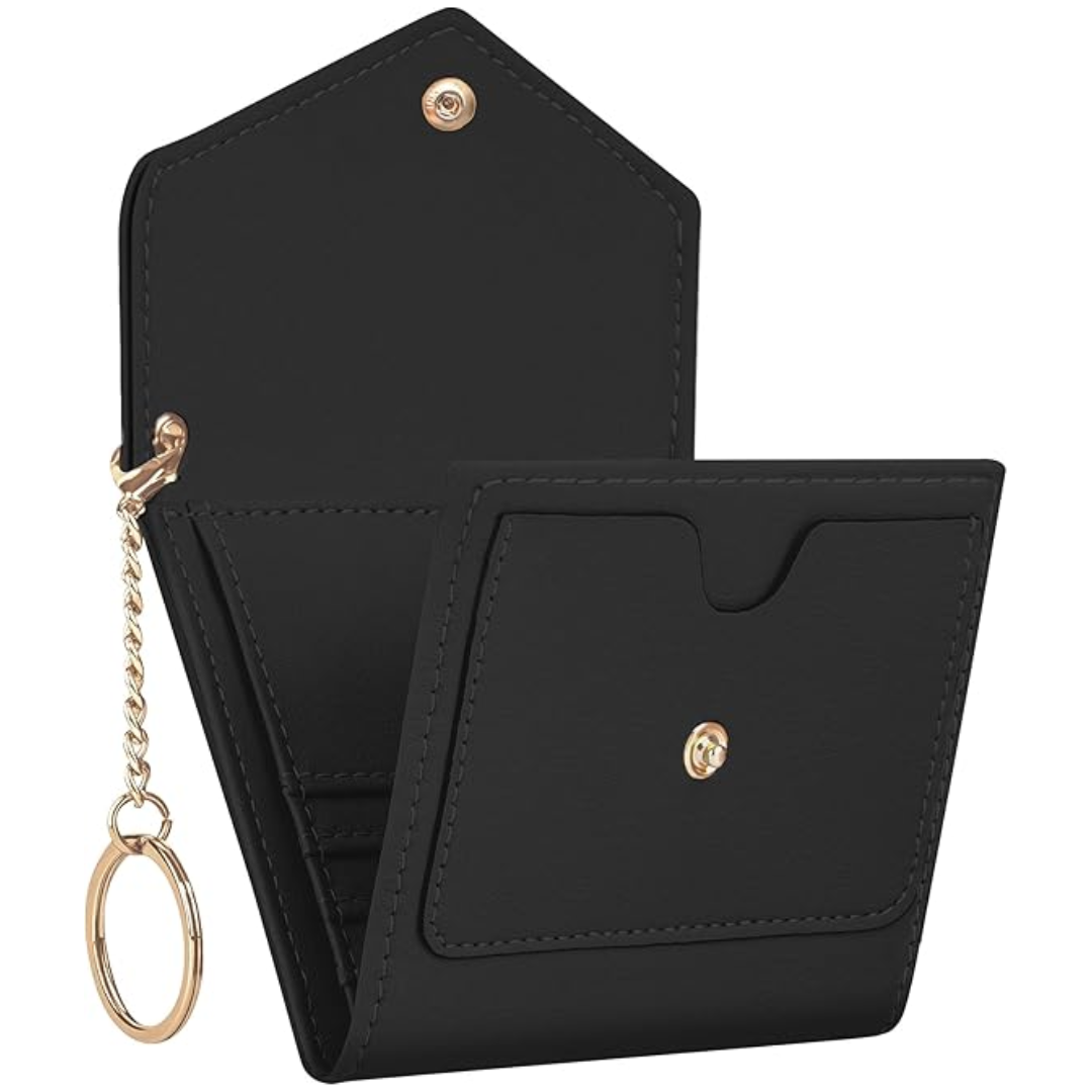 Compact trifold wallet for women with RFID blocking - Nova-Elly Rose