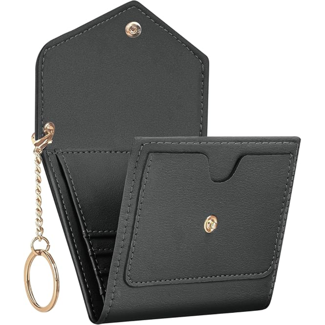 Compact trifold wallet for women with RFID blocking - Nova-Elly Rose