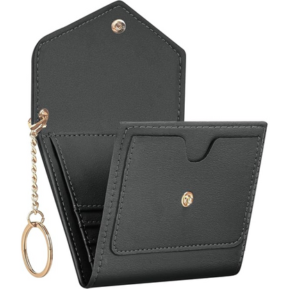Compact trifold wallet for women with RFID blocking - Nova-Elly Rose