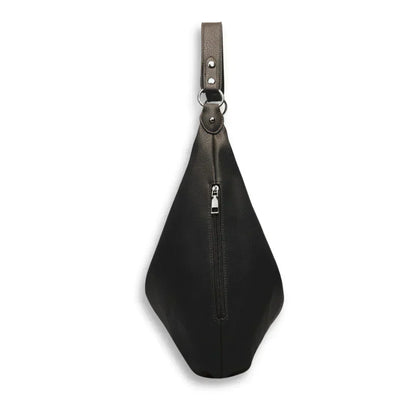 Elegant leather hobo bag - Helen-Elly Rose