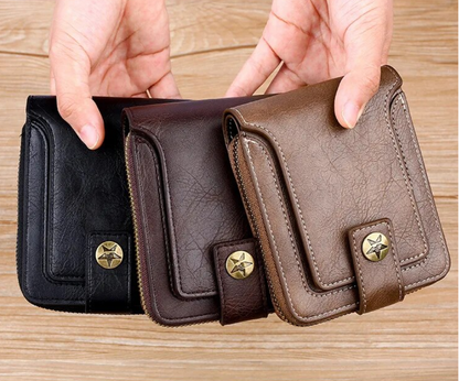 Vintage leather wallet | Classic and elegant-Elly Rose