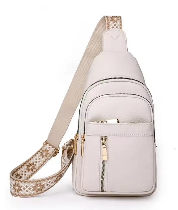 PEAK - Leather shoulder bag for ladies-Elly Rose