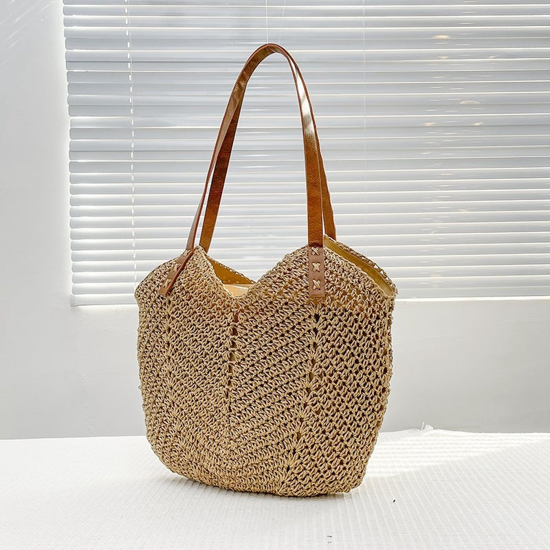 SoSun - Hollow beach bag in woven monofilament-Elly Rose