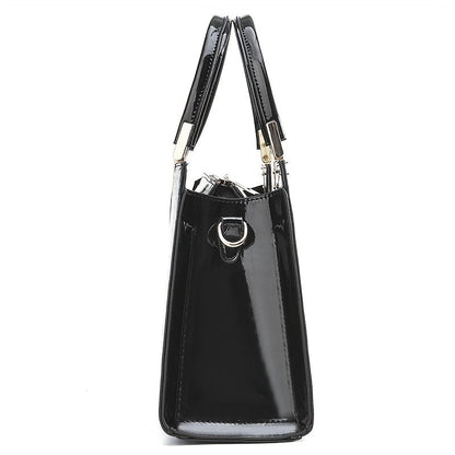Shiny crocodile handbag-Elly Rose