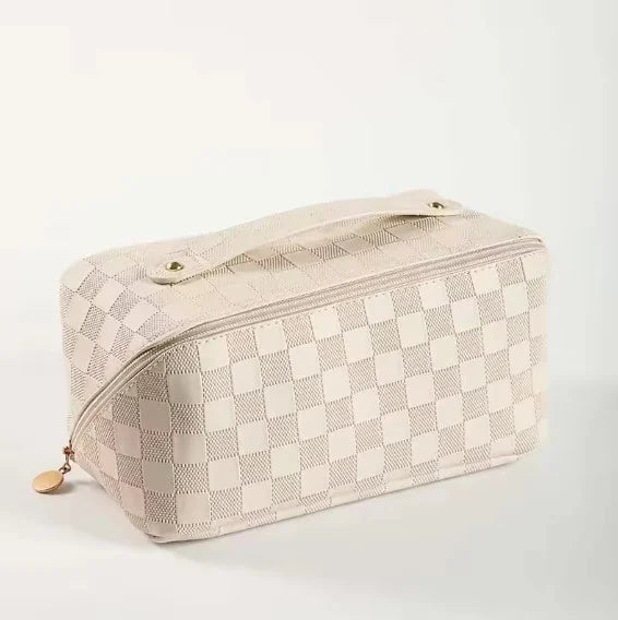 Heritage - Elegant tartan make-up bag-Elly Rose