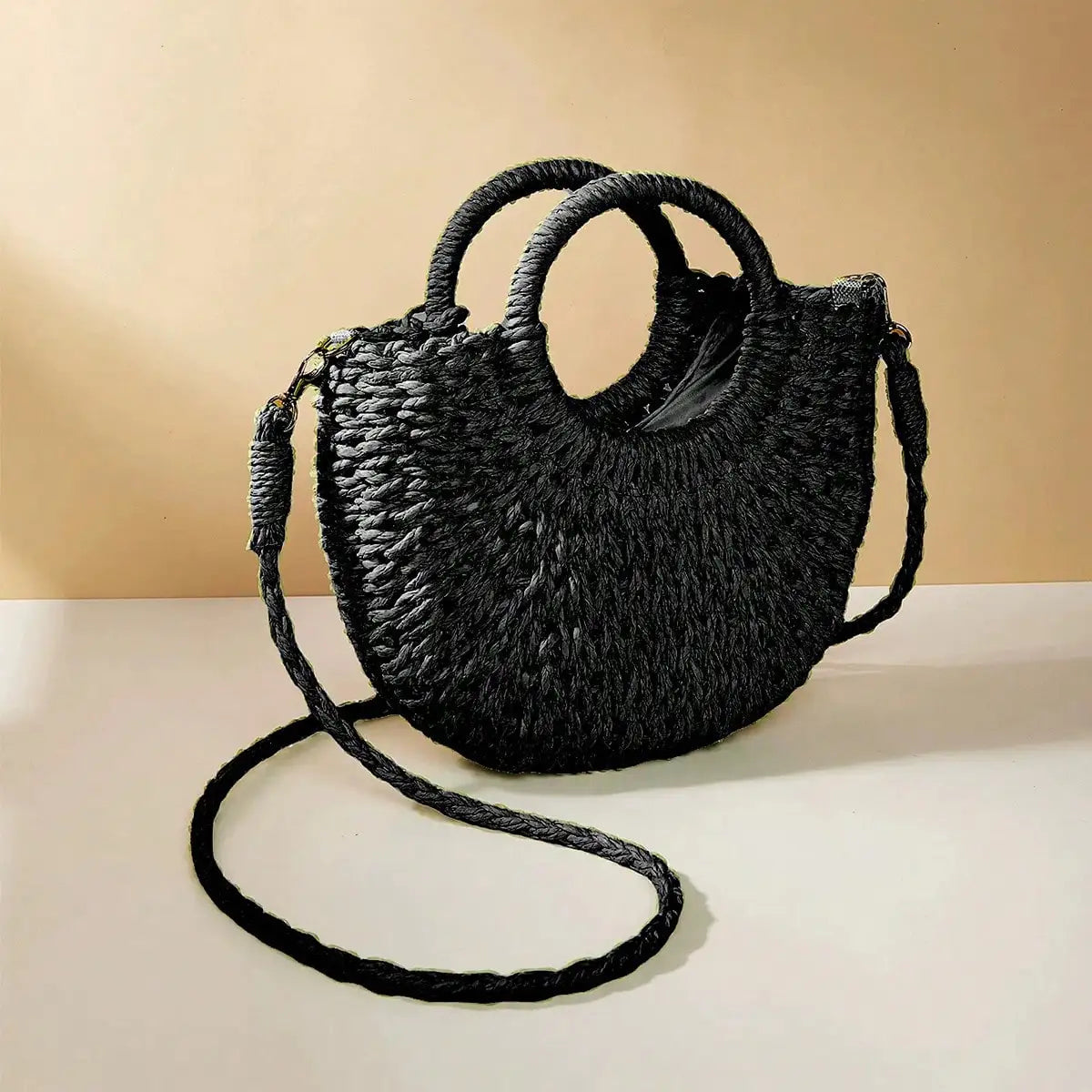 ByMave - Large wicker bag-Elly Rose