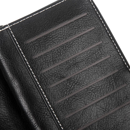 Leather wallet with strap | Large capacity-Elly Rose