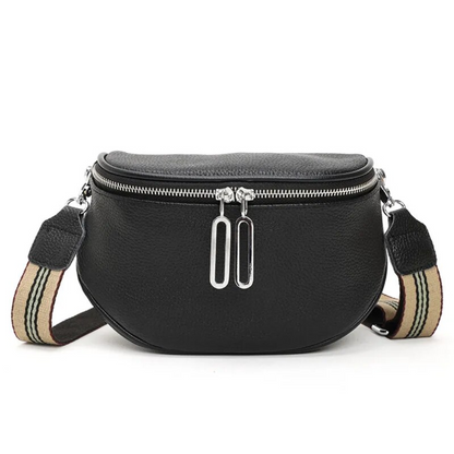 Lucy Leather Saddlebag | Cute and trendy-Elly Rose