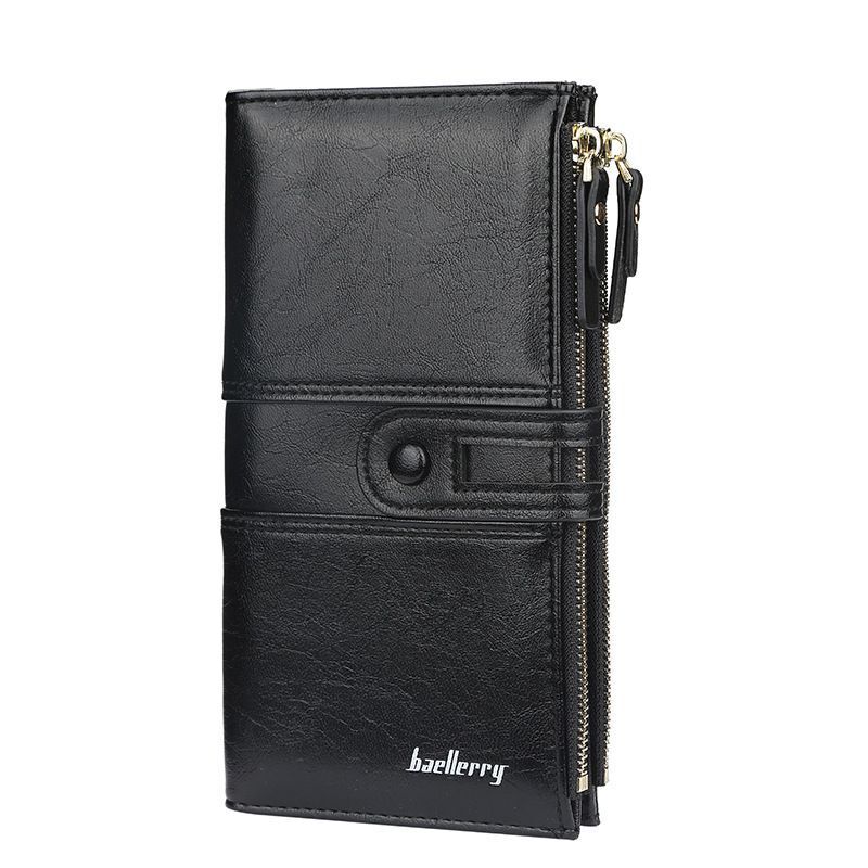 Classic wallet with double zip closure | Trendy and practical-Elly Rose
