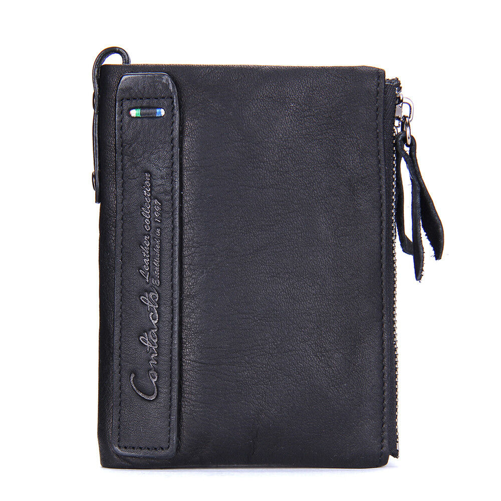 Compact wallet with double zipper closure | Practical and elegant-Elly Rose